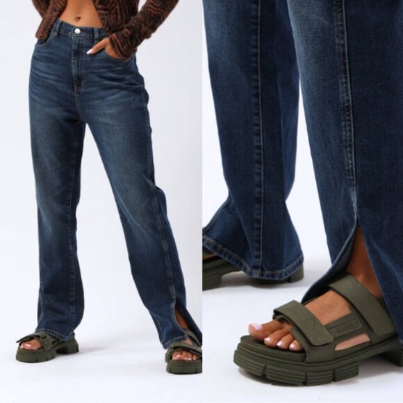 DL1961 Womens Emilie Straight Ultra High Rise Vintage Jeans Size 27 - Picture 1 of 12